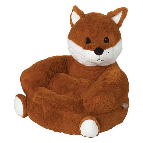 Trend Lab - Toddler Plush Fox Character Chair - Orange