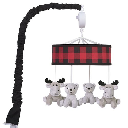 

Trend Lab - Musical Crib Baby Mobile - Buffalo Check