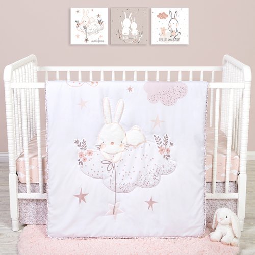 

Sammy & Lou - Cottontail Cloud 4pc Crib Bedding Set