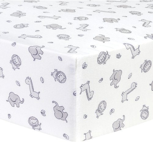 

Trend Lab - Safari Chevron Deluxe Flannel Fitted Crib Sheet