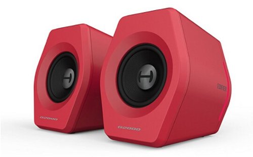 Edifier G2000 2.0 Bluetooth Gaming Speakers with RGB Lighting (2-Piece) - Red BUY IN AUSTRALIA