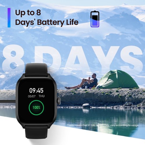 Amazfit  GTS 4 Smartwatch 44.45mm Aluminum Alloy - Black BUY IN SAUDI ARABIA