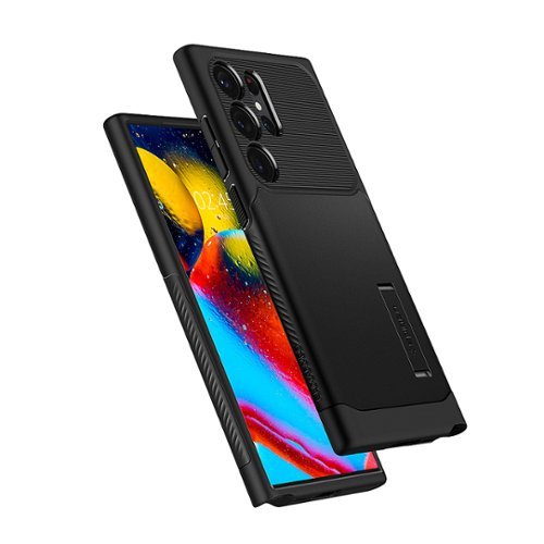 Spigen Slim Armor Case for Samsung Galaxy S23 Ultra - Black SHOP ONLINE