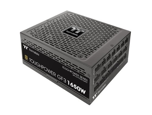 

Thermaltake - Toughpower GF3 1650W 80+ Gold PCIe Gen 5 ATX 3.0 Fully Modular Power Supply - Black