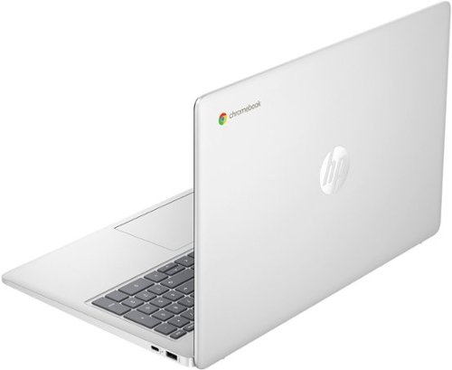 HP 15.6 Chromebook Laptop - Intel Processor N200 - 8GB Memory - 64GB eMMC - Natural Silver WORLDWIDE DELIVERY