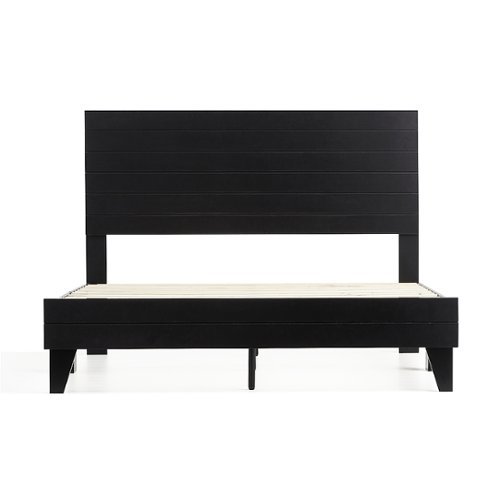 Brookside - Mabel King Shiplap Bed Frame-Black