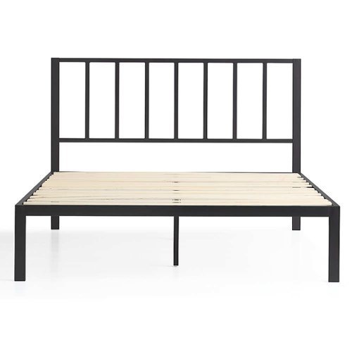 

Brookside - Lori King Metal Bed with Headboard - Black