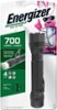 Energizer - TAC-R 700 Rechargeable Flashlight with Micro-USB Charging Cable - Black-Front_Standard