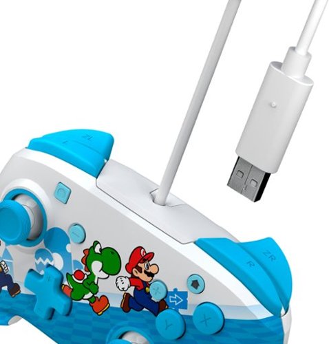 PDP REMATCH Enhanced Wired Controller for Nintendo Switch, Nintendo Switch Lite, & Nintendo Switch - OLED Model - Mario Escape BUY ONLINE