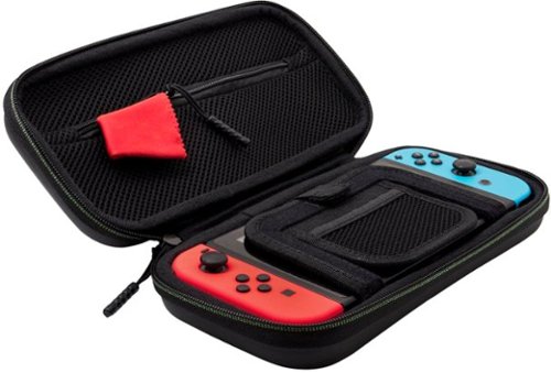 PDP Travel Case Plus GLOW For Nintendo Switch, Nintendo Switch Lite, Nintendo Switch - OLED Model - 1-Up Mushroom WORLDWIDE DELIVERY
