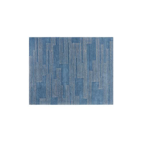 Image of Burrow - Night Swim Rug 8' x 10' - Navy Blue