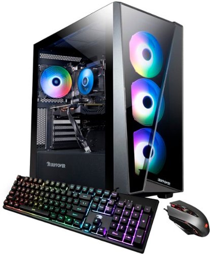 iBUYPOWER - SlateMR Gaming Desktop – AMD Ryzen 5 7600 – 16GB Memory – NVIDIA GeForce RTX 3060 8GB – 500GB NVMe - Black