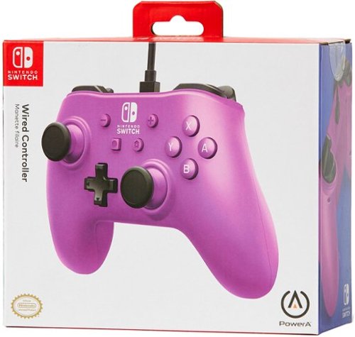 PowerA Wired Controller for Nintendo Switch - Grape Purple BUY ONLINE