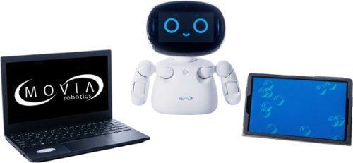 Movia - HomePal Robot-Assisted Learning Instruction for the Home - White