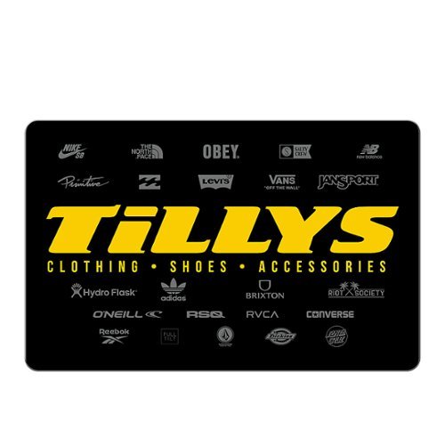 Tillys - $25 Gift Card [Digital]