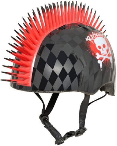 Image of Raskullz - Skull Hawk Child Helmet - Red