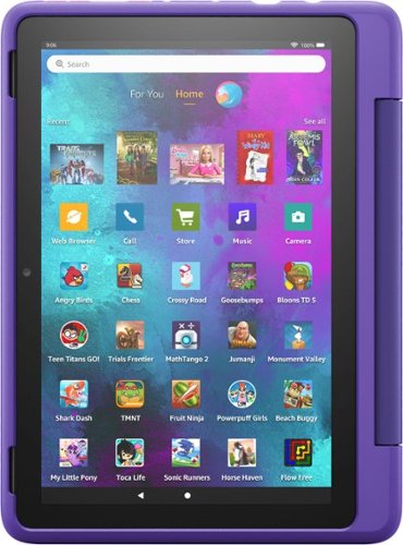 Amazon - Fire 10 Kids Pro – 10.1” Tablet 32 GB – ages 6+ (2021) with Wi-Fi - Doodle
