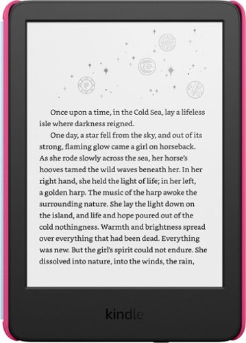 Image of Amazon - Kindle Kids E-Reader (2022 release) 6" display with cover - 16GB - 2022 - 2023 - Unicorn Valley