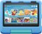 Amazon - Fire HD 8 Kids – Ages 3-7 (2022) 8" HD Tablet 64 GB with Wi-Fi - Blue-Front_Standard