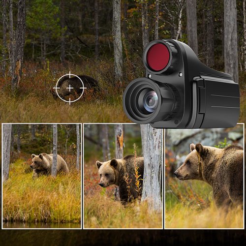 Rexing M1S 4K 8 x 25 Night Vision Monoculars - Black SHOP ONLINE
