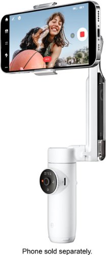Insta360 Flow Standard 3-axis Gimbal Stabilizer for Smartphones with built-in Tripod - White WHERE TO BUY