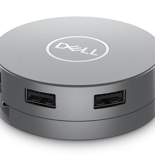 Dell DA305 6-in-1 USB-C Multiport Adapter Docking Station - Grey BUY IN EUROPE