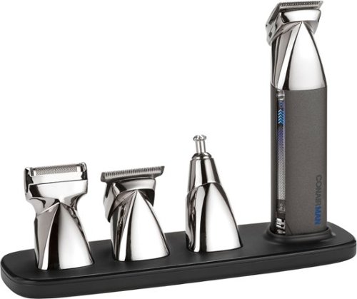 Conair Man Ultimate Trim Precision All-in-One Metal Groomer Magnetic Head Trimmer - Silver HOW TO BUY