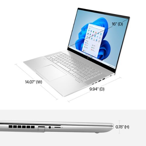 HP Envy 16 WQXGA Touch-Screen Laptop - Intel Core i9 - 16GB Memory - NVIDIA GeForce RTX 4060 - 1TB SSD - Natural Silver BUY ONLINE
