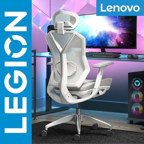 Lenovo - Legion Mesh Gaming Chair - Phantom Gray
