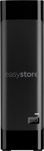 WD - easystore 22TB External USB 3.0 Hard Drive - Black