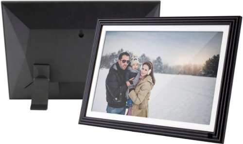 Aluratek 10 IPS LCD Wi-Fi Touchscreen Digital Photo Frame - Black GLOBAL SHIPPING