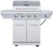 Nexgrill - 4 Burner + Side Burner Stainless Cart Gas Grill - Silver-Angle_Standard