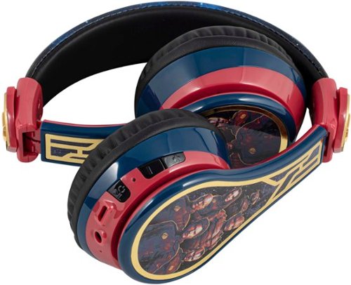 eKids Guardians of the Galaxy Vol 3 Wireless Over-the-Ear Headphones - Blue HOW TO BUY