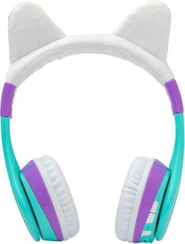 eKids Gabby's Dollhouse Wireless Over-the-Ear Headphones - Aqua WORLDWIDE DELIVERY