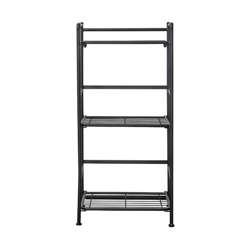 

Flipshelf - 3 shelf narrow unit - black