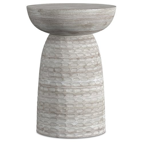 

Simpli Home - Boyd Wooden Accent Table - White Wash