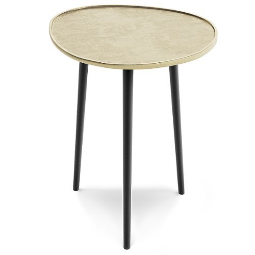 

Simpli Home - Tanner Metal Side Table - Gold