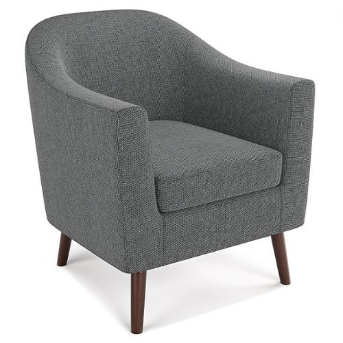 Simpli Home - Thorne Accent Chair - Shadow Grey