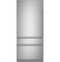 Café - 20.2 Cu. Ft. 3-Door Bottom Freezer Built-In Smart Refrigerator with Convertible Climate Control Drawer - Stainless Steel-Angle_Standard