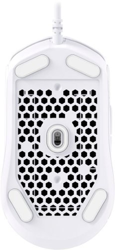 HyperX Pulsefire Haste 2 Lightweight Wired Optical Gaming Mouse with RGB Lighting - Wired - White BUY IN UAE