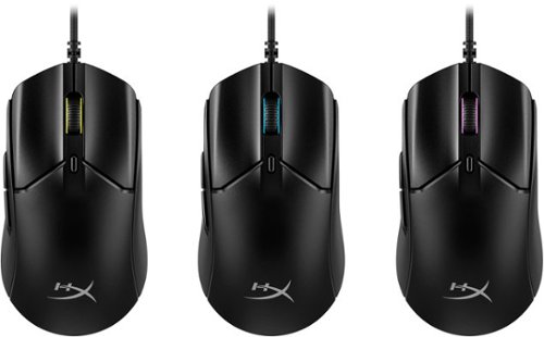 HyperX Pulsefire Haste 2 Lightweight Wired Optical Gaming Mouse with RGB Lighting - Wired - Black BUY IN DUBAI