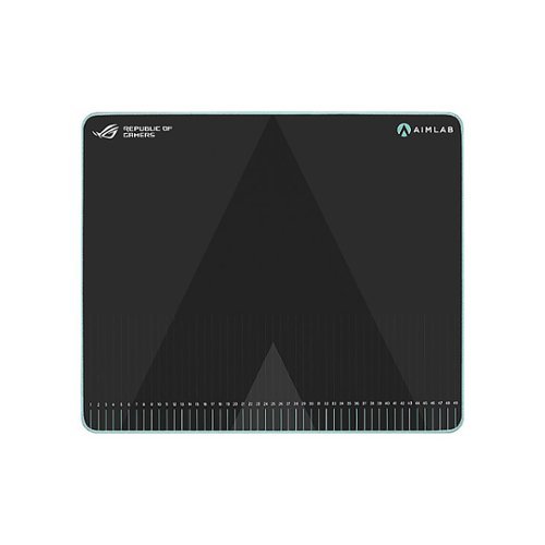 Image of ASUS - ROG NC16 Hone Ace Aim Lab Edition Gaming Mouse Pad (Large) - Black