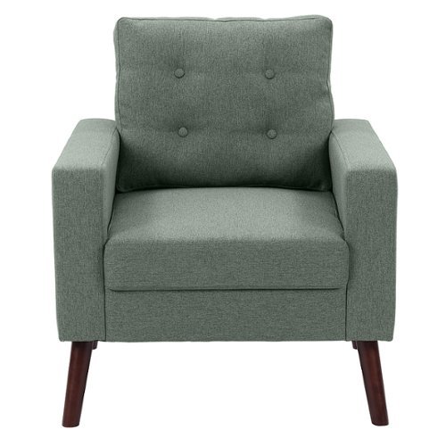 

CorLiving - Elwood Tufted Accent Chair - Green
