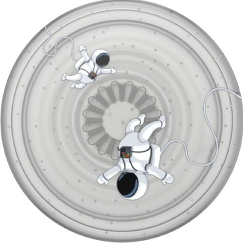 PopSockets - PopGrip Cell Phone Grip & Stand - Translucent Space Walk