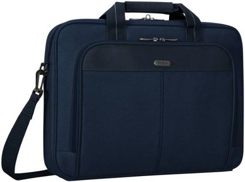Targus 15–16” Classic Slim Briefcase - Blue WORLDWIDE DELIVERY