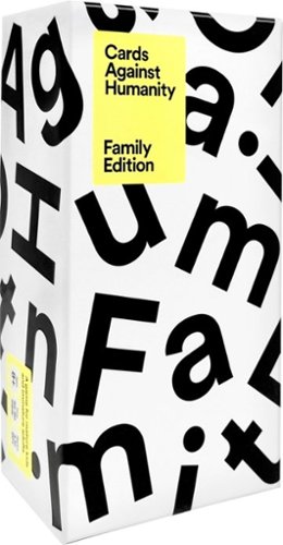 Cards Against Humanity - Cards Against Humanity: Family Edition Main Game - Black/White