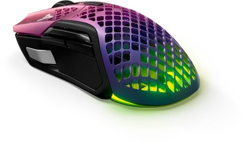 SteelSeries Aerox 5 Wireless Destiny 2: Lightfall Edition Ultra Lightweight Honeycomb Water Resistant Programmable RGB Gaming Mouse - Wireless - Cosmic Purple GLOBAL SHIPPING