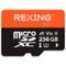 Rexing - 256GB MicroSDXC UHS-3 Full HD Video High Speed Transfer Monitoring SD Memory Card with Adapter-Front_Standard