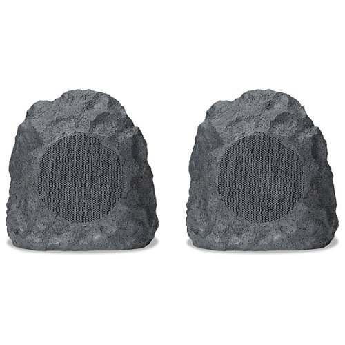 iLive Geo+ Wireless Waterproof Speakers (Pair) - Gray