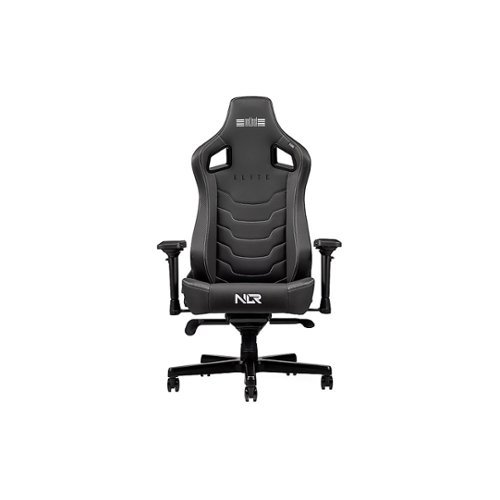 Next Level Racing - Elite Gaming Leather Chair - Black